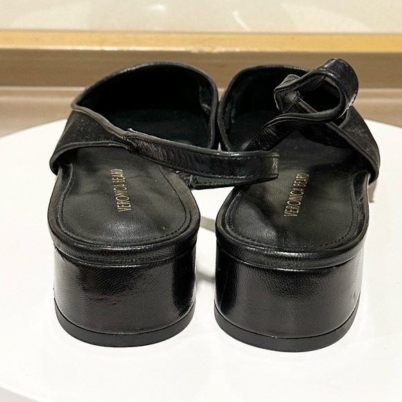🌹VERONICA BEARD🌹Cecile Half d'Orsay Slingback Pump In Black Size: 6.5M - Picture 8 of 10